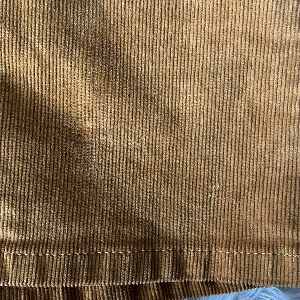 Corduroy Tan Skirt - Picture 4 of 4